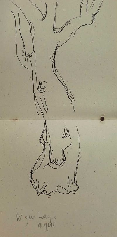 untitled — drawings (1) uit de serie Falling angel (2015)