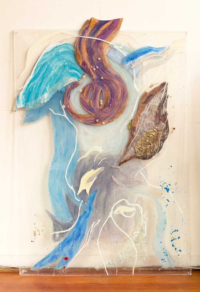 Falling angel, 178 x 126 cm, 2015