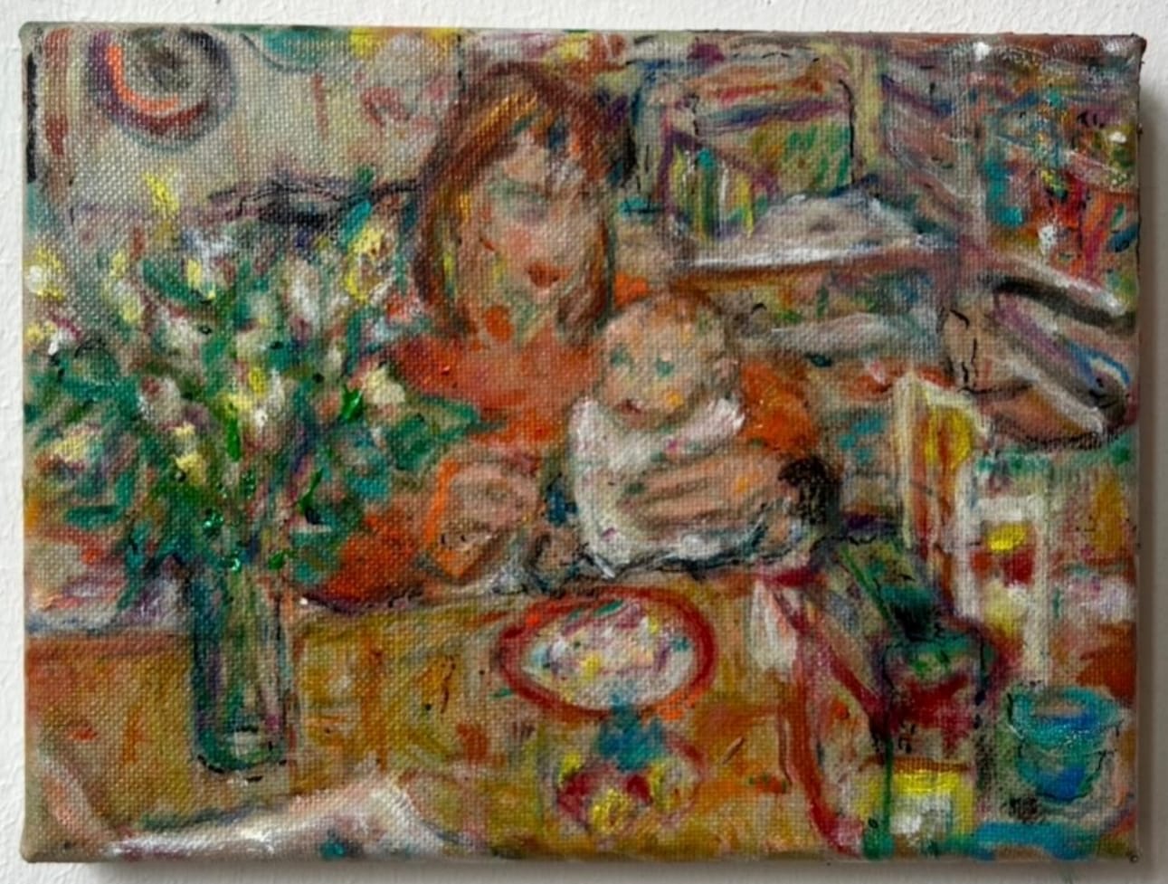Eva, oil on canvas, 18 x 24 cm, 2026